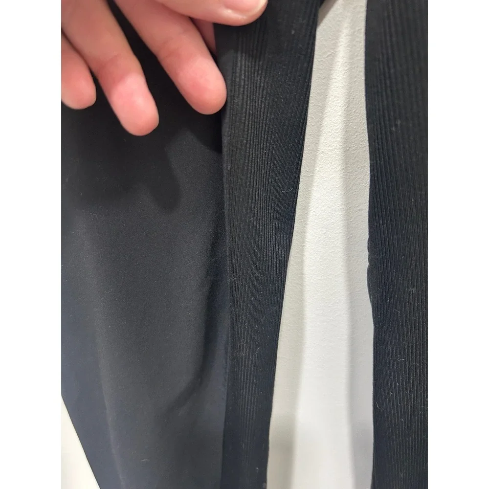 Athleta Brooklyn Jogger Womens 0 Black Tapered Elastic Waist Casual Pants